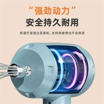 自動雙棒電動打蛋器機手持熱銷奶泡打發器不銹鋼打蛋家用攪拌機