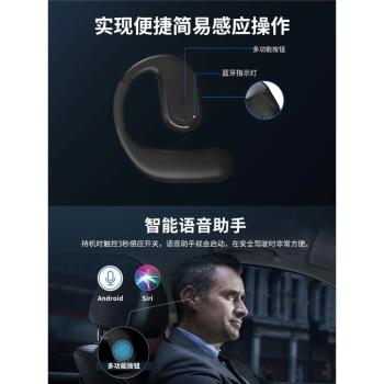 2024新款柏林之聲無線藍牙耳機掛耳超長續航單耳左右通用商務開車