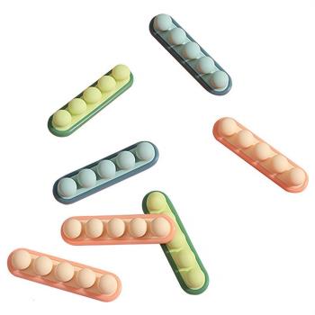 收納固定器桌面免釘自粘數據線