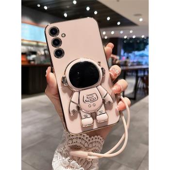 適用三星A55手機殼A55 5G保護矽膠套A5560全包galaxya防摔A555g軟殼sma卡通原裝啊samsunga男女samsung帶支架