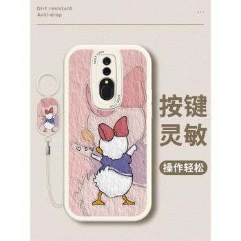 適用於OPPOA9手機殼指環可愛黛絲OPPOK10/K9新款卡通K11鏡頭全包A5/A7保護套A11S男K5K3K7情侶軟矽膠X防摔PRO