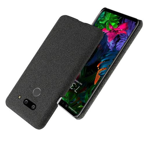 適用LG G8手機殼布面輕薄LGG8thinQ防摔保護套簡約手機套殼男女潮