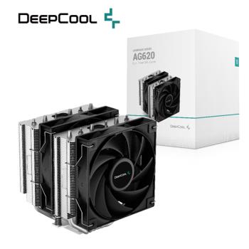 DeepCool 九州風神 AG620 CPU散熱器 黑色 (雙塔雙風扇)