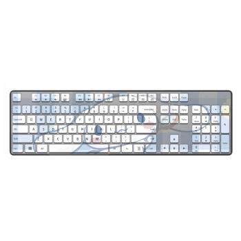 適用小米無線鍵盤膜1代2代臺式機WXJS01YM防塵WXJS02YM可愛保護膜