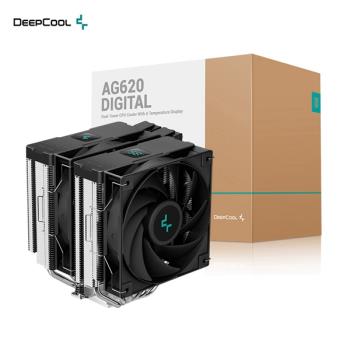 DeepCool 九州風神 AG620 DIGITAL CPU散熱器 黑色 (雙塔雙風扇)