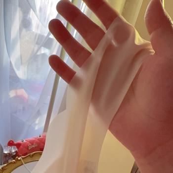超薄無痕冰絲隱形抑菌健身瑜伽純色裸感內褲女士丁字褲T桑蠶絲襠