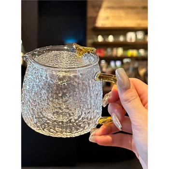 T4kzi德國泡茶壺玻璃茶壺耐高溫茶水分離過濾加厚茶具家用花茶杯