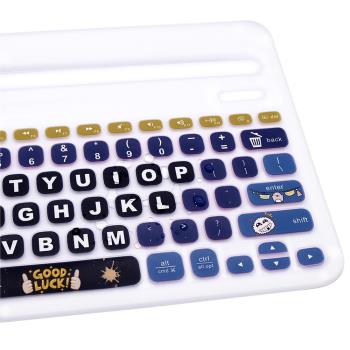 Logitech羅技無線鍵盤K480鍵盤保護膜貼紙辦公全覆蓋防水防塵罩