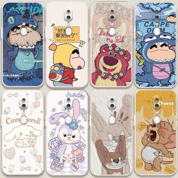 適用OPPOA9X手機殼蠟筆小新0pp0a9x二次元蘿莉oppoa9閨蜜opopA9情侶a9可愛男女PCAM10防摔oppo a9x軟膠套全包