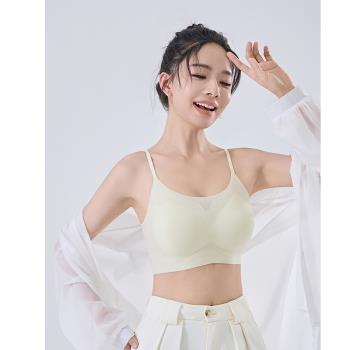 無痕U型美背無鋼圈春夏舒適透氣收副乳文胸流行搭配2025新款
