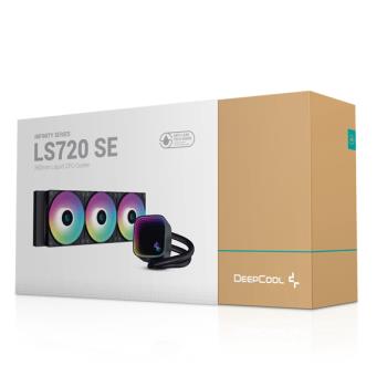 DeepCool 九州風神 LS720 SE 360 黑色 ARGB 風扇 一體式 水冷排 水冷散熱器
