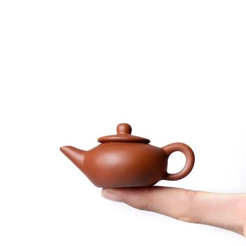 迷你精品 可養 紫砂創意指尖壺小號抖音同款茶玩功夫茶具茶寵擺件