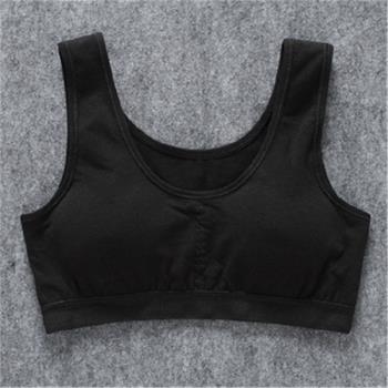 運動內衣女士無鋼圈文胸學生薄款少女發育背心式大碼睡眠文胸背心