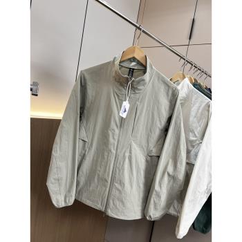 UPF50+！春夏男士外貿戶外徒步登山防風防水輕薄防曬皮膚衣外套