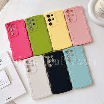 個性創意手機殼適用samsung s24ultra矽膠三星s21fe保護套note10+簡約純色A73 71軟殼A53 52 51小清新A33 32
