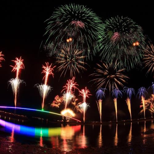 台南出發~澎湖花火節、雄獅花火之夜、七美雙心石滬．望安．海洋牧場．北環島．市區飯店三日 25TI627HNC