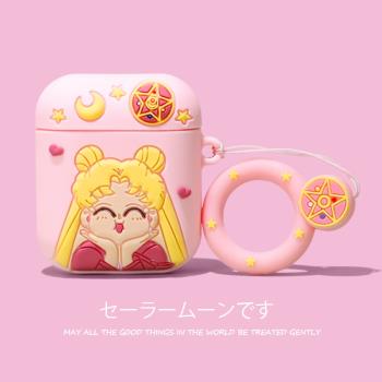 airpods4保護套airpodspro2蘋果耳機保護殼pro二三代美少女ipods無線藍牙耳機盒airpod軟矽膠airpods3第三代