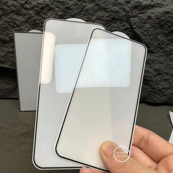 適用三星S25 S23+超薄防偷窺S22高鋁玻璃S21plus高畫質note20全膠鋼化膜S24ultra超聲波指紋解鎖全屏手機保護膜