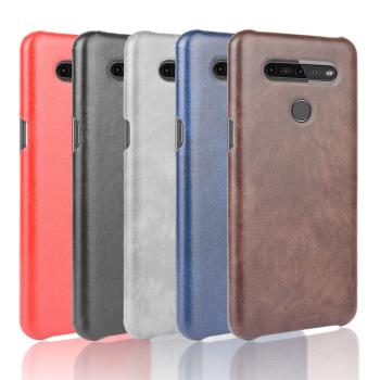 適用於LG K51S手機殼LG K41S荔枝皮紋保護套K51S後蓋式外殼K41S