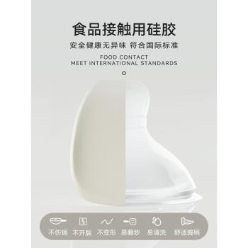 WUC矽膠鏟炒菜鏟子套裝食品級耐高溫鍋鏟不粘鍋專用廚具湯勺套裝