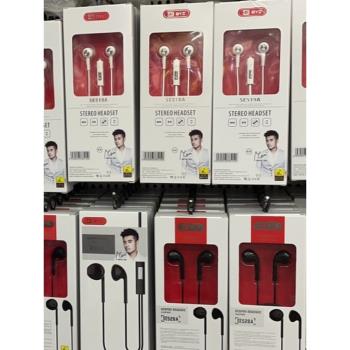 BYZ SEZ519入耳式有線耳機圓孔通用手機耳塞音樂電競遊戲低音介面
