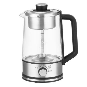 蒸汽煮茶壺2024新款黑茶全自動泡茶噴淋式玻璃煮茶器蒸電熱茶壺