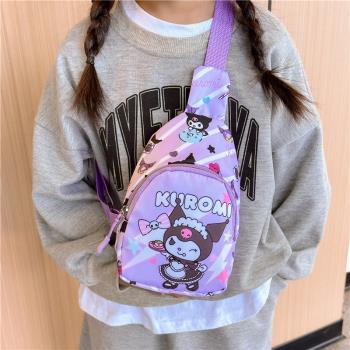 兒童包包寶寶出遊可愛小胸包庫洛米女孩斜跨包女童公主斜跨揹包潮