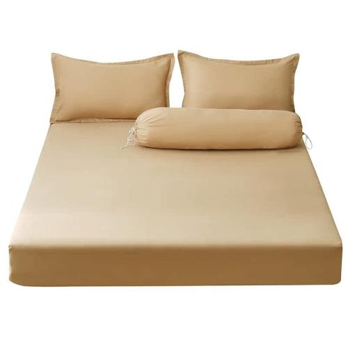 純色床包組長條抱枕套Full/Queen4合1Twin2in1酒店席夢思保護套