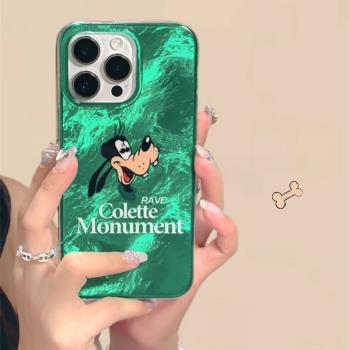 適用於蘋果16promax手機殼iphone15/8卡通高飛iphone11/12簡約個性iphonex可愛iphone14/7網紅羽紗女款小眾可