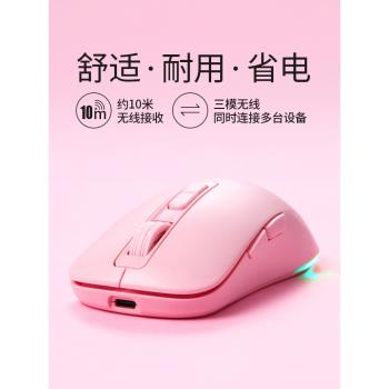 IPAD藍芽無線鼠標靜音可充電男女生辦公商務家用平板電腦通用滑鼠