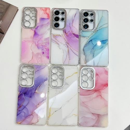 簡約水彩大理石紋適用三星a56手機殼a15/a16硅膠a35/a36防摔a55保護套a25/a26個性男女款s25ultra/s24ultra