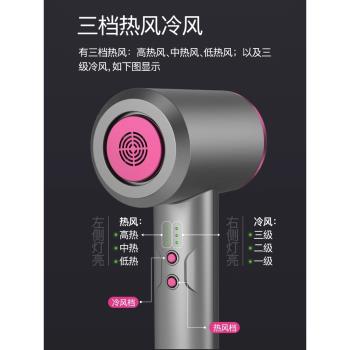 無線吹風機宿舍用學生不插電吹熱風 美術聯考便攜電吹風usb充電式