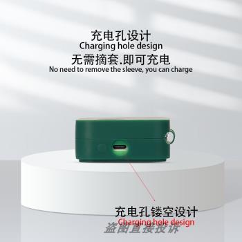 適用於Nothing Ear3代無線藍牙耳機保護套Ear2充電倉透明保護殼簡約防震防摔盒矽膠軟殼一體式收納包可愛卡通