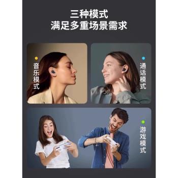 2025新款入耳式電競遊戲高階降噪真無線藍牙耳機運動吃雞大電量男