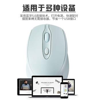 無線滑鼠充電款款電腦惠普電競無聲戴爾聯想筆記本平板mac華碩