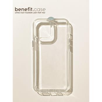 Benefit硬殼蘋果保護套矽膠邊框