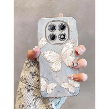 適用oppoa5Pro手機殼A5新款a5活力版5g保護套a3pro女a2pro全包a3iplus防摔a3x/a1活力版a2m羽a2x紗殼翩翩蝴蝶