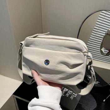 防水斜挎包女牛津布多層手機包小提包運動包輕便單肩揹包尼龍上班