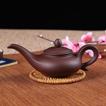 茶壺紫砂壺泡茶壺純手工宜興紫砂過濾單壺小號茶壺家用功夫茶具