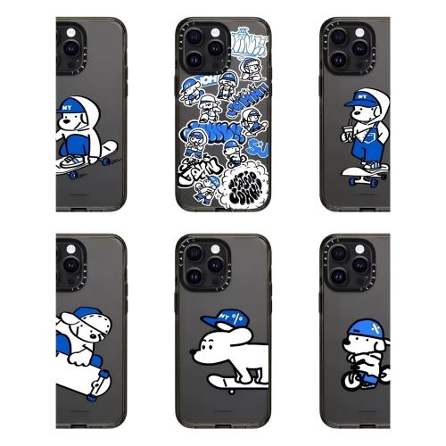 【華強北頂版】滑板狗系列適用iPhone17/16ProMax手機殼蘋果15 14 13 12Magsafe磁吸充電保護套華強北ins防摔