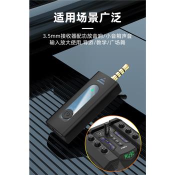 無線麥克風k35一拖二3.5孔領夾式手機錄音降噪監聽混響智慧降噪