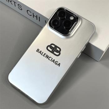 適用蘋果15promax手機殼新款iphone14高階感13pro潮牌英文12簡約11小眾8plus個性7防摔x男女款xs保護xr套max