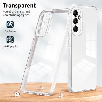 適用三星M54手機殼SM-M546B保護套5g版samsung galaxy m54邊框透明三合一個性男女網紅超薄透明矽膠防摔外殼