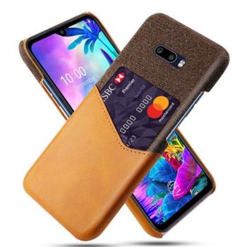 適用於LG G8 ThinQ硬後蓋VELVET手機殼G7簡約防摔皮革新款