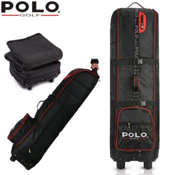 POLOGOLF高爾夫航空包 加厚球包外套 帶滑輪旅行託運包
