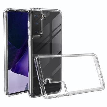 適用新款三星S21手機殼透明Galaxy S23Ultra四角氣囊22防摔TPU+PC
