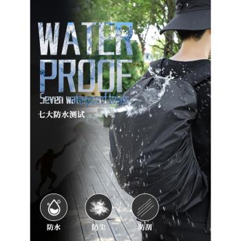 防雨罩戶外揹包旅行雙肩包登山包學生拉桿書包防水套騎行防塵泥袋
