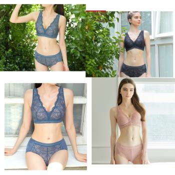 出口韓國外貿原單中腰無痕內褲女性感舒適好穿包臀大碼胖mm三角褲