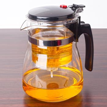 玻璃茶壺飄逸杯泡茶器耐熱玻璃全拆洗茶具玲瓏杯花茶壺全過濾茶壺