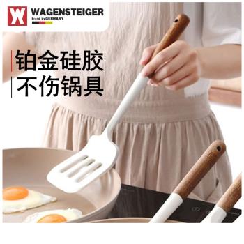 韓國進口矽膠鏟家用不粘鍋炒菜鍋鏟耐高溫湯勺漏勺煎鏟廚具套裝